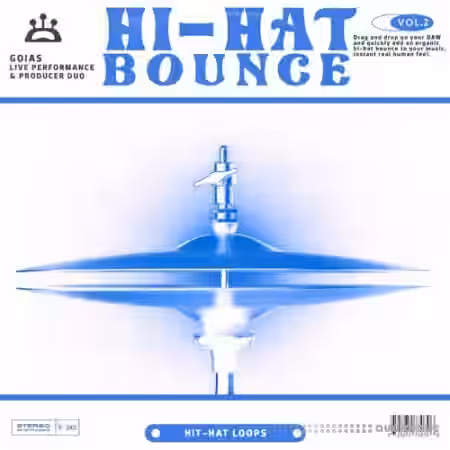 MUSIC by GOIAS Hi-Hat Bounce Vol.2 [WAV] - Sample Pack Artwork