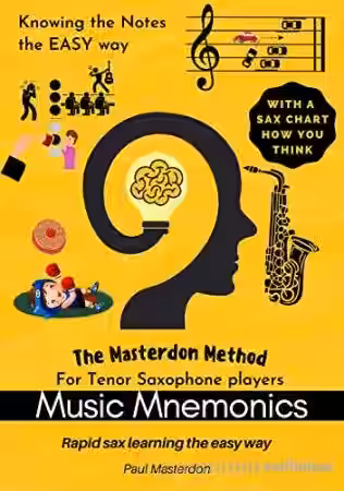 Music Mnemonics for Tenor Saxophone Players: Rapid Sax Learning The Easy Way (How to Play Easy Tenor Sax Book 1) - Sample Pack Artwork