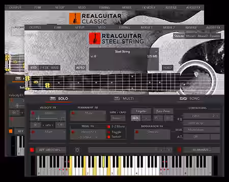 MusicLab RealGuitar v5.0.2.7424 / v5.0.2.7433 [WiN, MacOSX] - Sample Pack Artwork