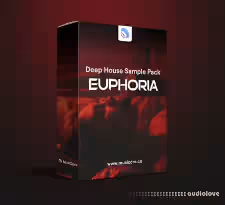 Musicore Euphoria Deep House Sample Pack Logic Pro Edition [WAV, Synth Presets, DAW Templates] - Sample Pack Artwork