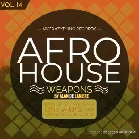 Mycrazything Records Afro House Weapons 14 [WAV] - Sample Pack Artwork