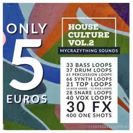 Mycrazything Records House Culture Vol.2 [WAV] - Sample Pack Artwork