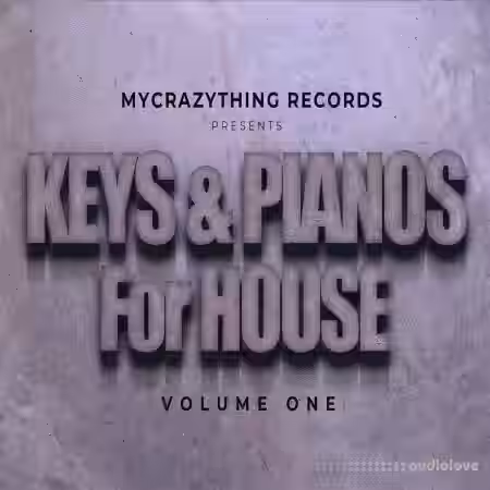Mycrazything Records KEYS and PIANO FOR HOUSE [WAV] - Sample Pack Artwork