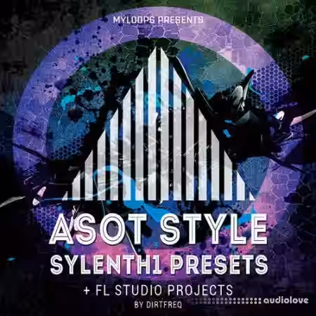 Myloops ASOT Style Sylenth1 Presets By Dirtfreq [WAV, Synth Presets, DAW Templates] - Sample Pack Artwork