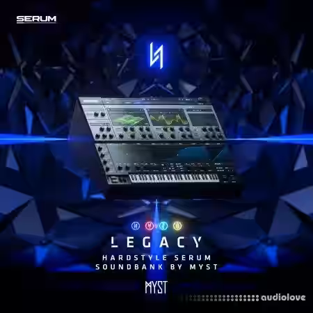 MYST LEGACY Hardstyle SERUM Soundbank [Synth Presets] - Sample Pack Artwork
