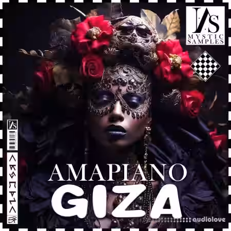 Mystic Samples AMAPIANO: GIZA [WAV, MiDi] - Sample Pack Artwork
