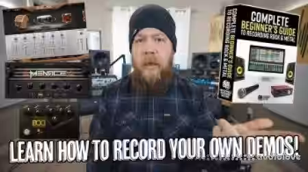 Nail The Mix Complete Beginners Guide to Recording Rock And Metal [TUTORiAL] - Sample Pack Artwork