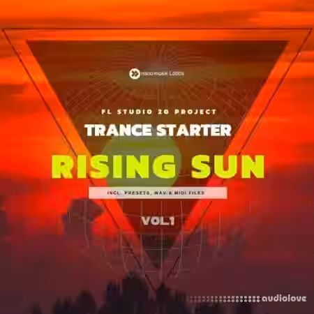 Nano Musik Loops Trance Starter Rising Sun Vol.1 [MULTiFORMAT] - Sample Pack Artwork