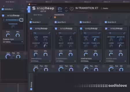 Nasko N-TRANSITION XT [SNAP HEAP] [Synth Presets] - Sample Pack Artwork