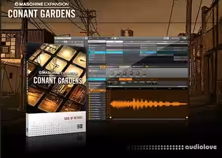 Native Instruments Maschine Expansion Conant Gardens v2.0.1 [WiN] - Sample Pack Artwork