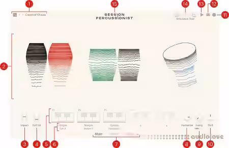Native Instruments Session Percussionist v1.0.1 [KONTAKT] - Sample Pack Artwork