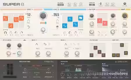 Native Instruments Super 8 R2 v2.0.0 / v1.0.0.5 [WiN, MacOSX] - Sample Pack Artwork