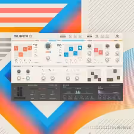 Native Instruments Super 8 R2 v2.1.0 [MacOSX] - Sample Pack Artwork