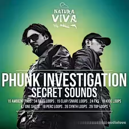 Natura Viva Phunk Investigation Secret Sounds [WAV] - Sample Pack Artwork