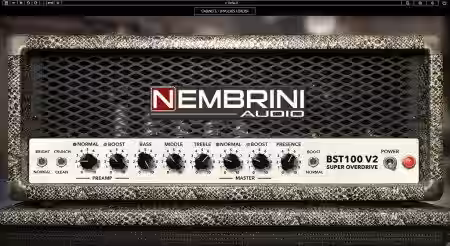 Nembrini Audio BST100 V2 v2.0.1 [WiN] - Sample Pack Artwork
