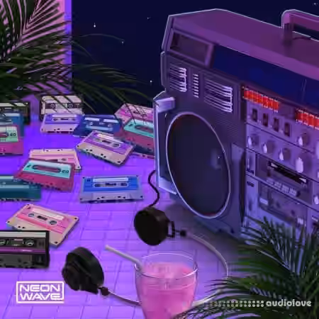 Neon Wave Analog Aura Cassette Wave [WAV] - Sample Pack Artwork