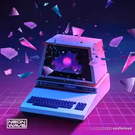 Neon Wave Elements and Patterns Progressive Synthwave [WAV, MiDi] - Sample Pack Artwork