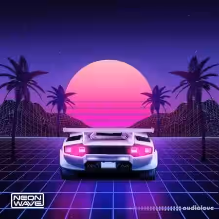 Neon Wave Night Drive 2: Retrowave Essentials [WAV, MiDi, Synth Presets] - Sample Pack Artwork