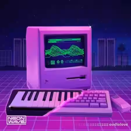 Neon Wave Retro Futurism Sylenth Synthwave Patches [Synth Presets] - Sample Pack Artwork