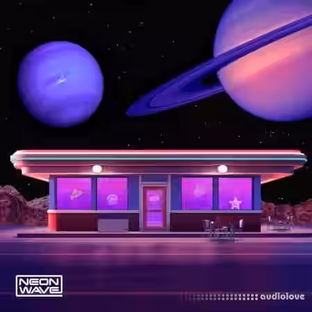 Neon Wave Starlight Strut Synthwave Pop [WAV] - Sample Pack Artwork