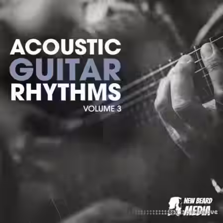 New Beard Media Acoustic Guitar Rhythms Vol.3 [WAV] - Sample Pack Artwork