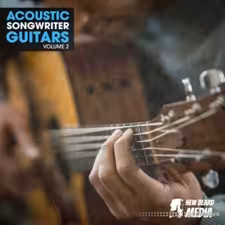 New Beard Media Acoustic Songwriter Guitars Vol 2 [WAV] - Sample Pack Artwork