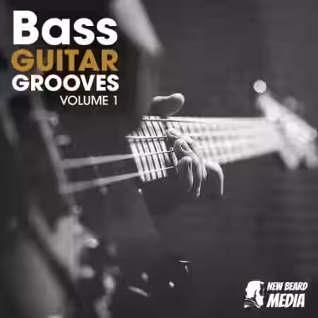 New Beard Media Bass Guitar Grooves Vol.1 [WAV] - Sample Pack Artwork