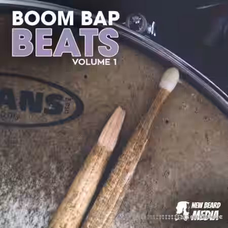 New Beard Media Boom Bap Beats Vol 1 [WAV] - Sample Pack Artwork