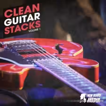 New Beard Media Clean Guitar Stacks Vol.1 [WAV] - Sample Pack Artwork
