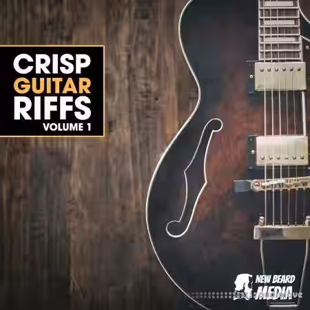 New Beard Media Crisp Guitar Riffs Vol.1 [WAV] - Sample Pack Artwork