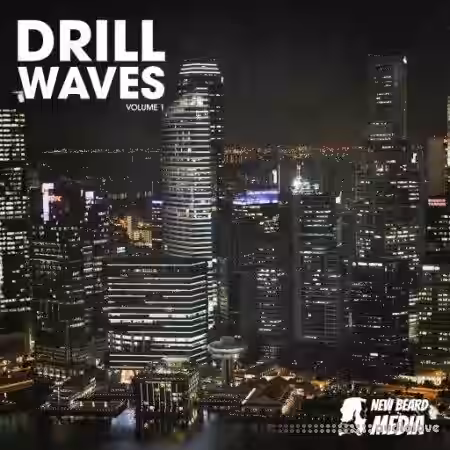 New Beard Media Drill Waves Vol 2 [WAV] - Sample Pack Artwork