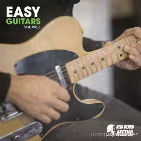 New Beard Media Easy Guitars Vol.3 [WAV] - Sample Pack Artwork