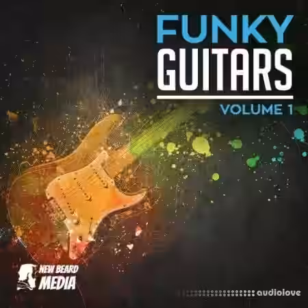 New Beard Media Funky Guitars Vol.1 [WAV] - Sample Pack Artwork