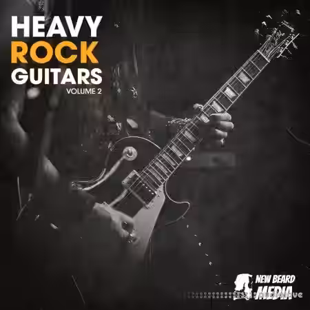 New Beard Media Heavy Rock Guitars Vol.2 [WAV] - Sample Pack Artwork