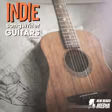New Beard Media Indie Songwriter Guitars Vol 1 [WAV] - Sample Pack Artwork