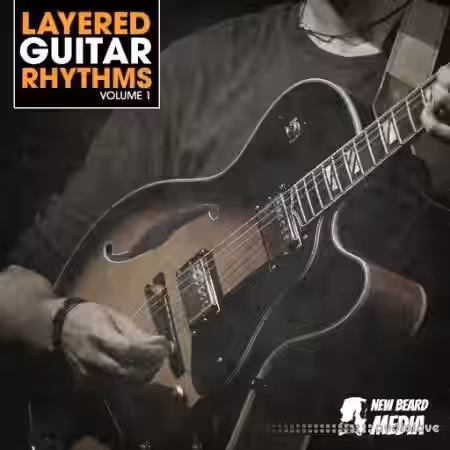 New Beard Media Layered Guitar Rhythms Vol 1 [WAV] - Sample Pack Artwork