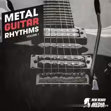 New Beard Media Metal Guitar Rhythms Vol.1 [WAV] - Sample Pack Artwork