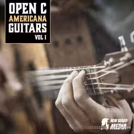 New Beard Media Open C Americana Guitars Vol.1 [WAV] - Sample Pack Artwork