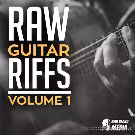 New Beard Media Raw Guitar Riffs Vol.1 [WAV] - Sample Pack Artwork