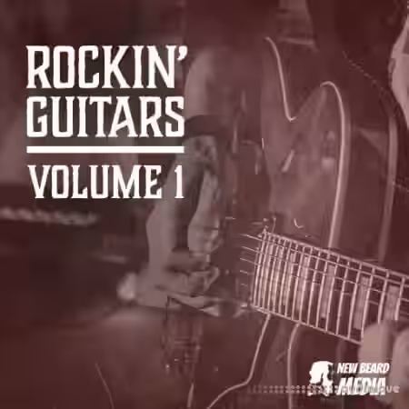 New Beard Media Rockin Guitars Vol.1 [WAV] - Sample Pack Artwork