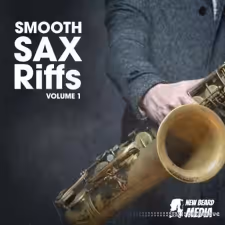 New Beard Media Smooth Sax Riffs Vol 1 [WAV] - Sample Pack Artwork