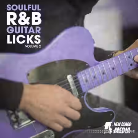New Beard Media Soulful RnB Guitar Licks Vol.2 [WAV] - Sample Pack Artwork