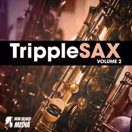 New Beard Media Tripplesax Vol.2 [WAV] - Sample Pack Artwork