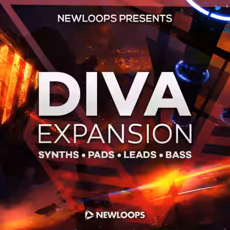 New Loops Diva Expansion [Synth Presets] - Sample Pack Artwork