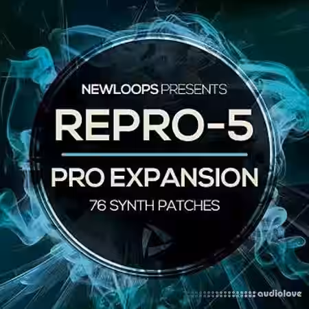 New Loops Repro-5 Pro Expansion [Synth Presets] - Sample Pack Artwork