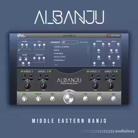 New Nation Albanju v2.1.1 [WiN, MacOSX] - Sample Pack Artwork