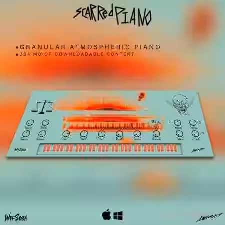 New Nation Scarred Piano v1.0.5 [WiN, MacOSX] - Sample Pack Artwork