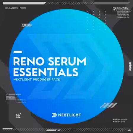 NEXTLIGHT Reno Serum Essentials [Synth Presets] - Sample Pack Artwork