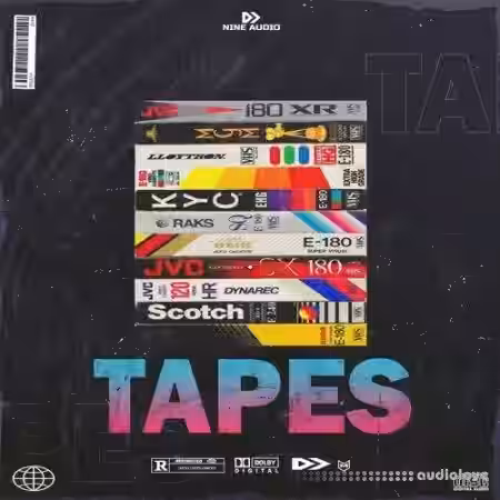 Nine Audio Tapes [WAV] - Sample Pack Artwork