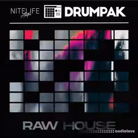 NITELIFE Audio Drumpak Raw House [WAV] - Sample Pack Artwork